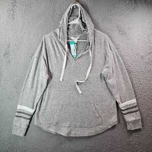 NWT Market & Spruce Stitch Fix‎ Hoodie Sweater Women Large Relaxed Soft Gray